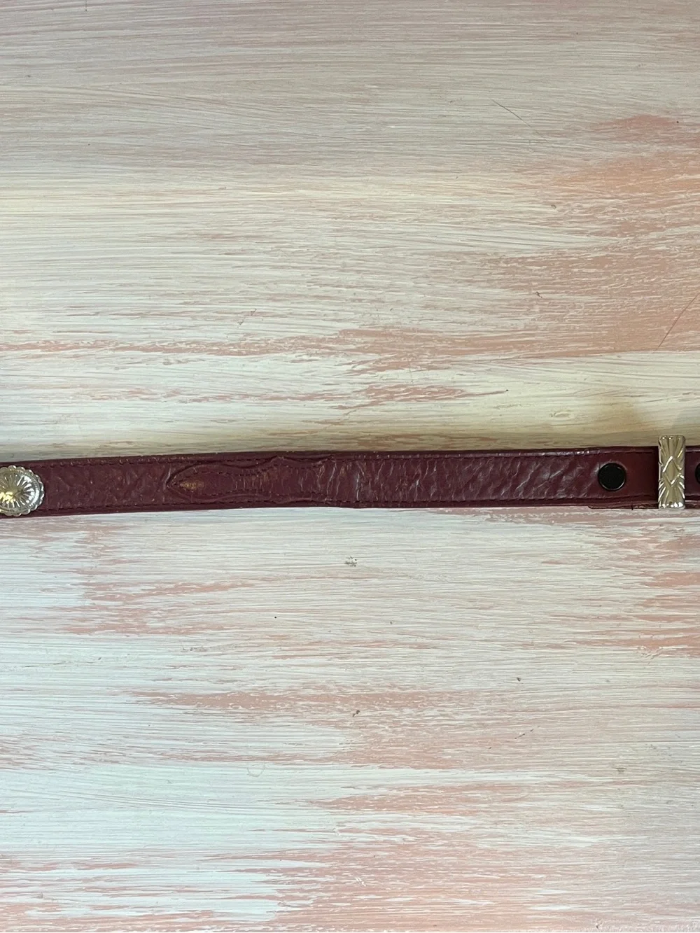 Nocona slim leather